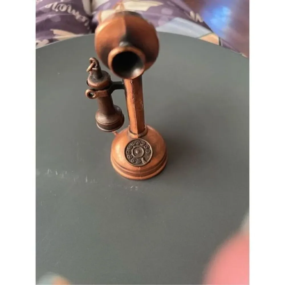 Antique Die Cast Operator Telephone Pencil Sharpener